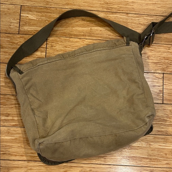Little Miss Naughty Olive Green Crossbody Baddie Girlhoodcore Messenger Bag - Picture 4 of 6